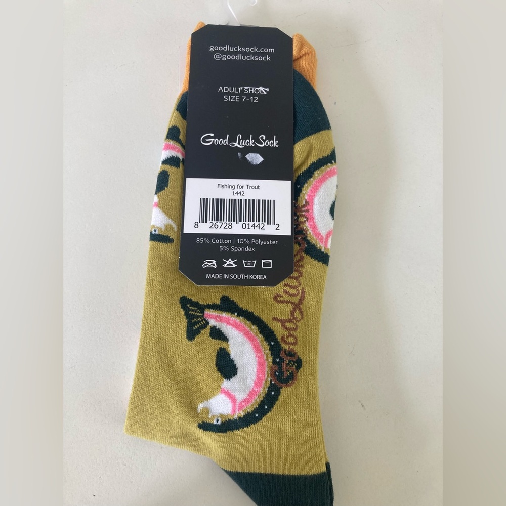 Flying Trout Socks - Picture 3 of 4